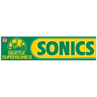 Seattle Supersonics Bumper Sticker