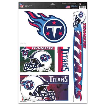 Tennessee Titans Ultra Decal Set - 11'' X 17''