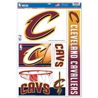 Cleveland Cavaliers Ultra Decal Set - 11'' X 17''