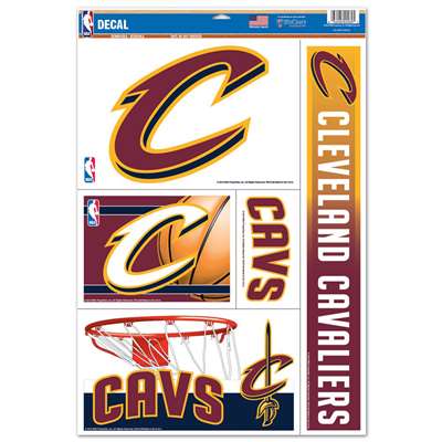 Cleveland Cavaliers Ultra Decal Set - 11'' X 17''