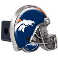 Denver Broncos NFL Trailer Hitch Receiver Cover - Helmet