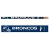 Denver Broncos Pencil - 6-pack