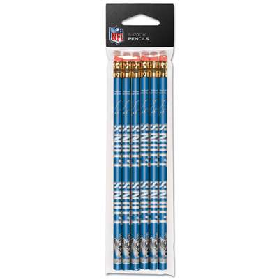 Detroit Lions Pencil - 6-pack