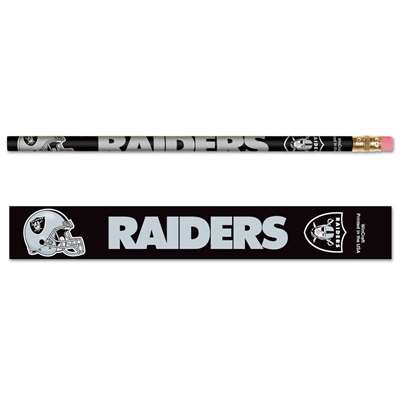 Oakland Raiders Pencil - 6-pack