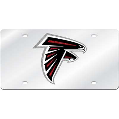 Atlanta Falcons Logo Mirrored License Plate