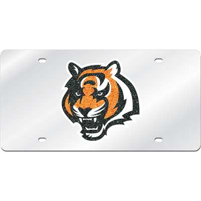 Cincinatti Bengals Logo Mirrored License Plate