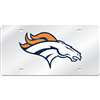 Denver Broncos Logo Mirrored License Plate