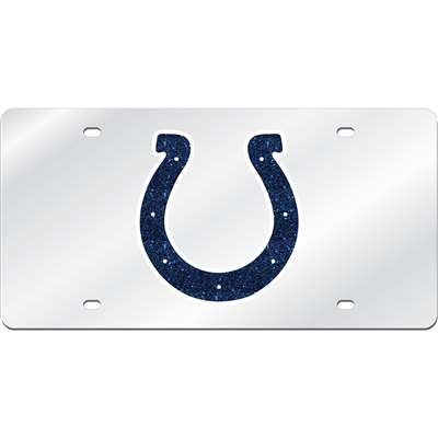 Indianapolis Colts Logo Mirrored License Plate