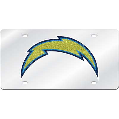 San Diego Chargers Logo Mirrored License Plate