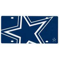 Dallas Cowboys Full Color Mega Inlay License Plate