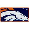 Denver Broncos Full Color Mega Inlay License Plate