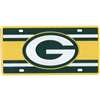 Green Bay Packers Full Color Super Stripe Inlay License Plate