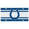 Indianapolis Colts Full Color Super Stripe Inlay License Plate