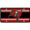 Tampa Bay Buccaneers Full Color Super Stripe Inlay License Plate