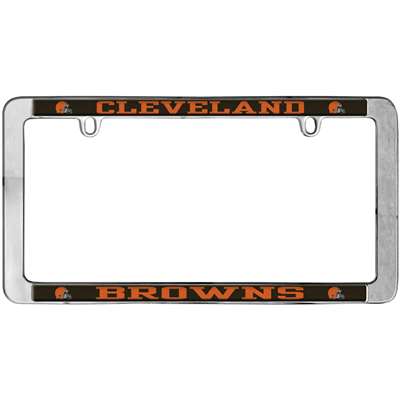 Cleveland Browns Thin Metal License Plate Frame