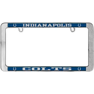 Indianapolis Colts Thin Metal License Plate Frame