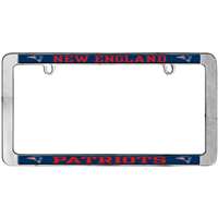 New England Patriots Thin Metal License Plate Frame