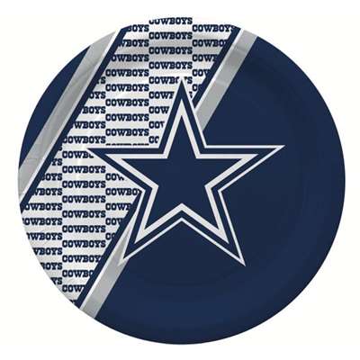 Dallas Cowboys Disposable Paper Plates - 20 Pack