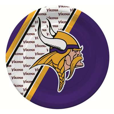 Minnesota Vikings Disposable Paper Plates - 20 Pack