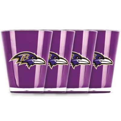 Baltimore Ravens Shot Glass - 4 Pack