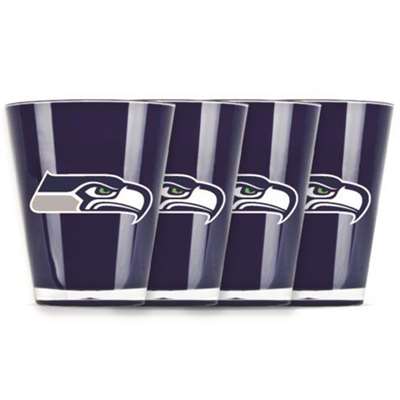 Seattle Seahawks Shot Glass - 4 Pack