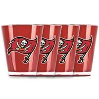 Tampa Bay Buccaneers Shot Glass - 4 Pack