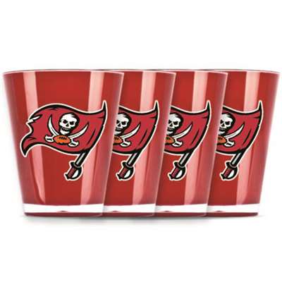 Tampa Bay Buccaneers Shot Glass - 4 Pack