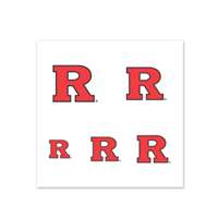 Rutgers Scarlet Knights Fingernail Tattoos - 4 Pack