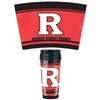 Rutgers Scarlet Knights 16oz Plastic Travel Mug