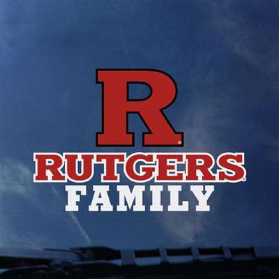 Rutgers Scarlet Knights Transfer Decal - Family