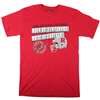 Rutgers 2006 Football T-shirt "pain Is Temporary Pride Is Forever" - Red