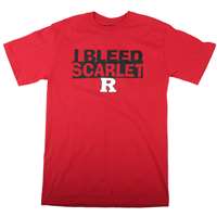 Rutgers "i Bleed Scarlet" T-shirt - Scarlet