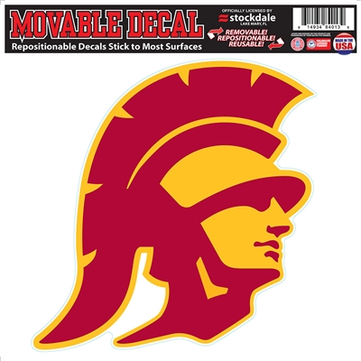 USC Trojans Large Movable Decal - 10" x 10"