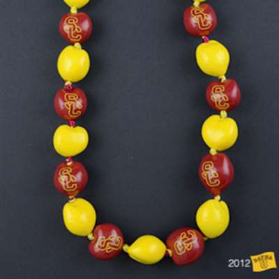 Usc Trojans Kukui Nut Necklace