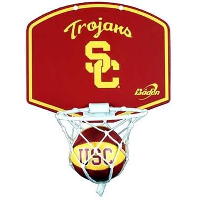 USC Trojans Mini Basketball And Hoop Set