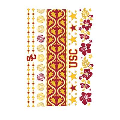 USC Trojans Jewelry Flash Tattoos