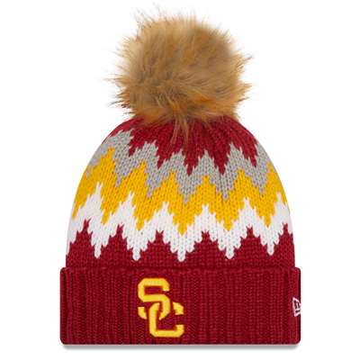 USC Trojans New Era Womens Glacier Knit Beanie