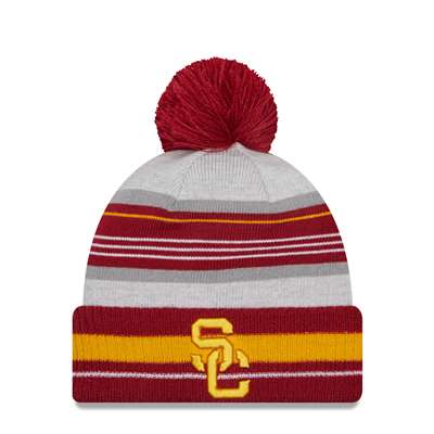 USC Trojans New Era Grayed Knit Beanie