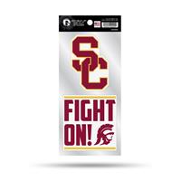 USC Trojans Double Up Die Cut Decal Set