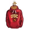 USC Trojans Glass Christmas Ornament - Hoodie