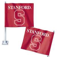 Stanford Cardinal Car Flag