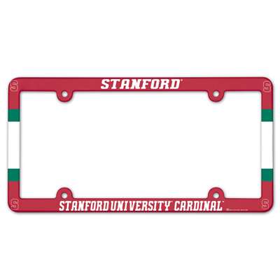 Stanford Cardinal Plastic License Plate Frame