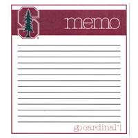 Stanford Cardinal Memo Note Pad - 2 Pads