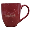 Stanford Cardinal 16oz Ceramic Bistro Coffee Mug - Red