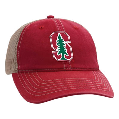 Stanford Cardinal Ahead Wharf Adjustable Hat