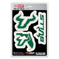 South Florida Bulls Decals - 3 Pack