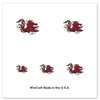 South Carolina Gamecocks Fingernail Tattoos - 4 Pack