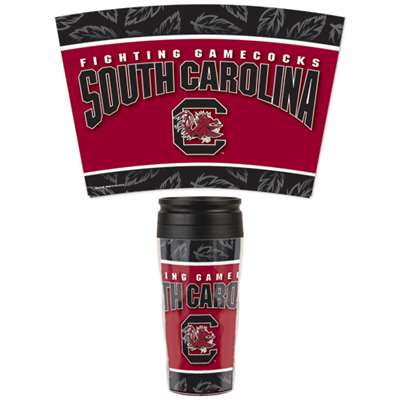 South Carolina Gamecocks 16oz Plastic Travel Mug