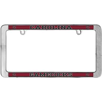 South Carolina Gamecocks Thin Metal License Plate Frame