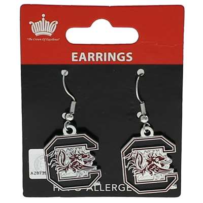 South Carolina Gamecocks Dangler Earrings